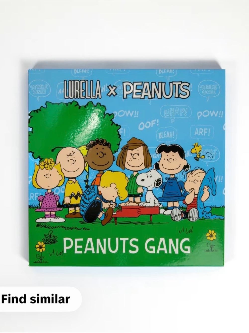 Lurella x Peanuts Gang Eyeshadow palette